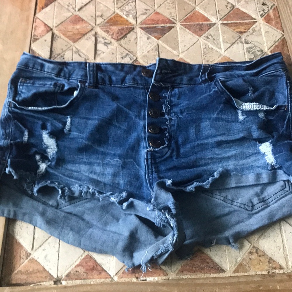 Jean shorts